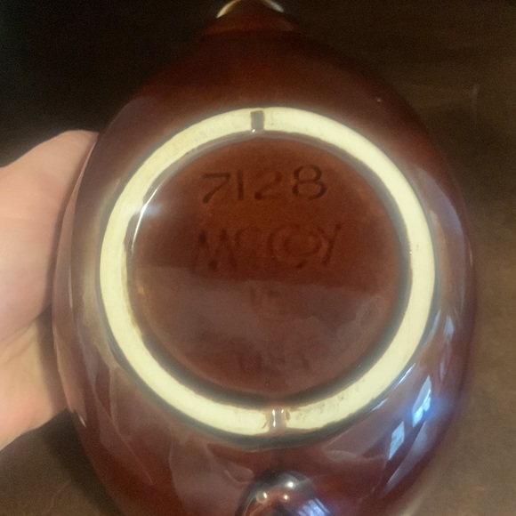 McCoy Pottery Brown Glaze Gravy Boat - Picture 4 of 5